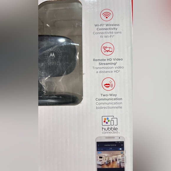 NIB Motorola FOCUS66-B Wi-Fi HD Home Monitoring Camera System Security Protect - Picture 4 of 8